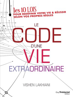 cover image of Le code d'une vie extraordinaire
